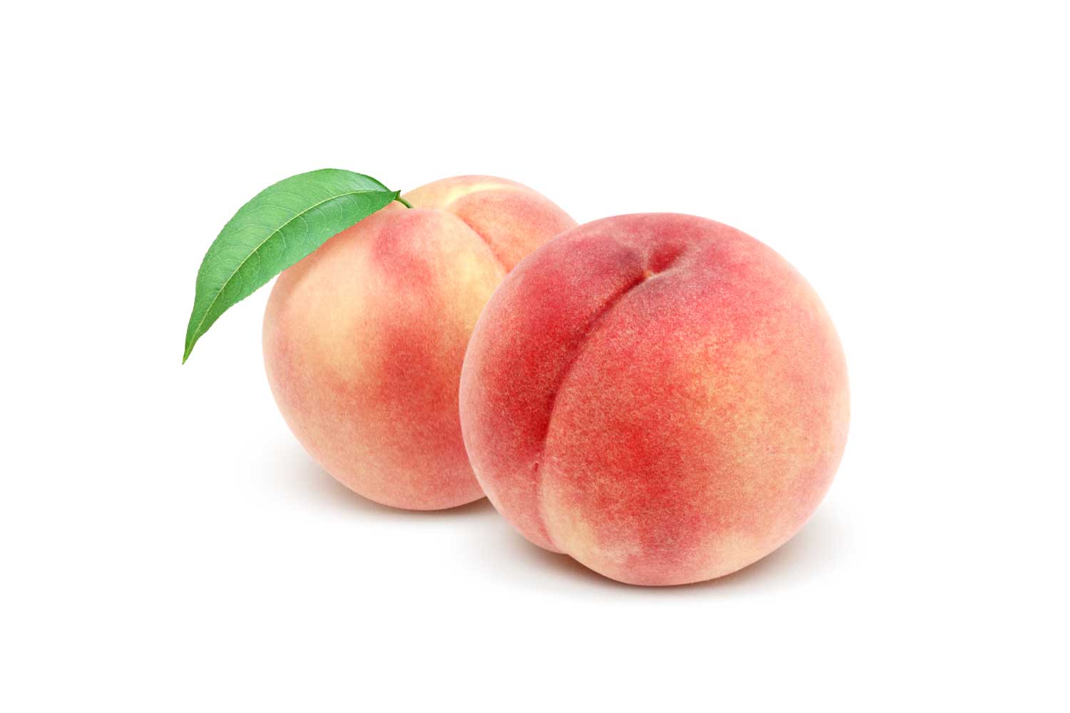 pêches dans votre panier de saisons